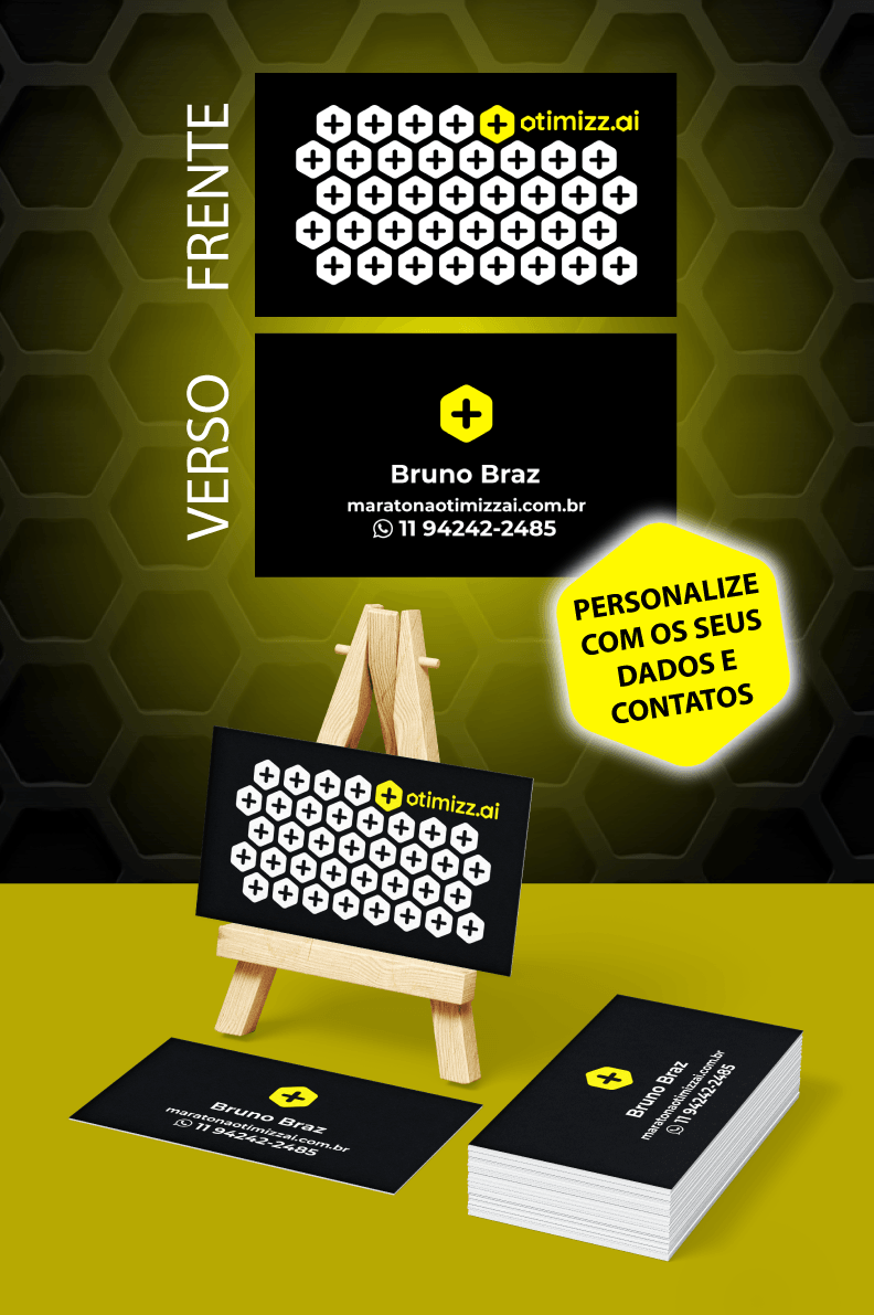 Cartão de Visita Modelo Bruno - Imagem 2